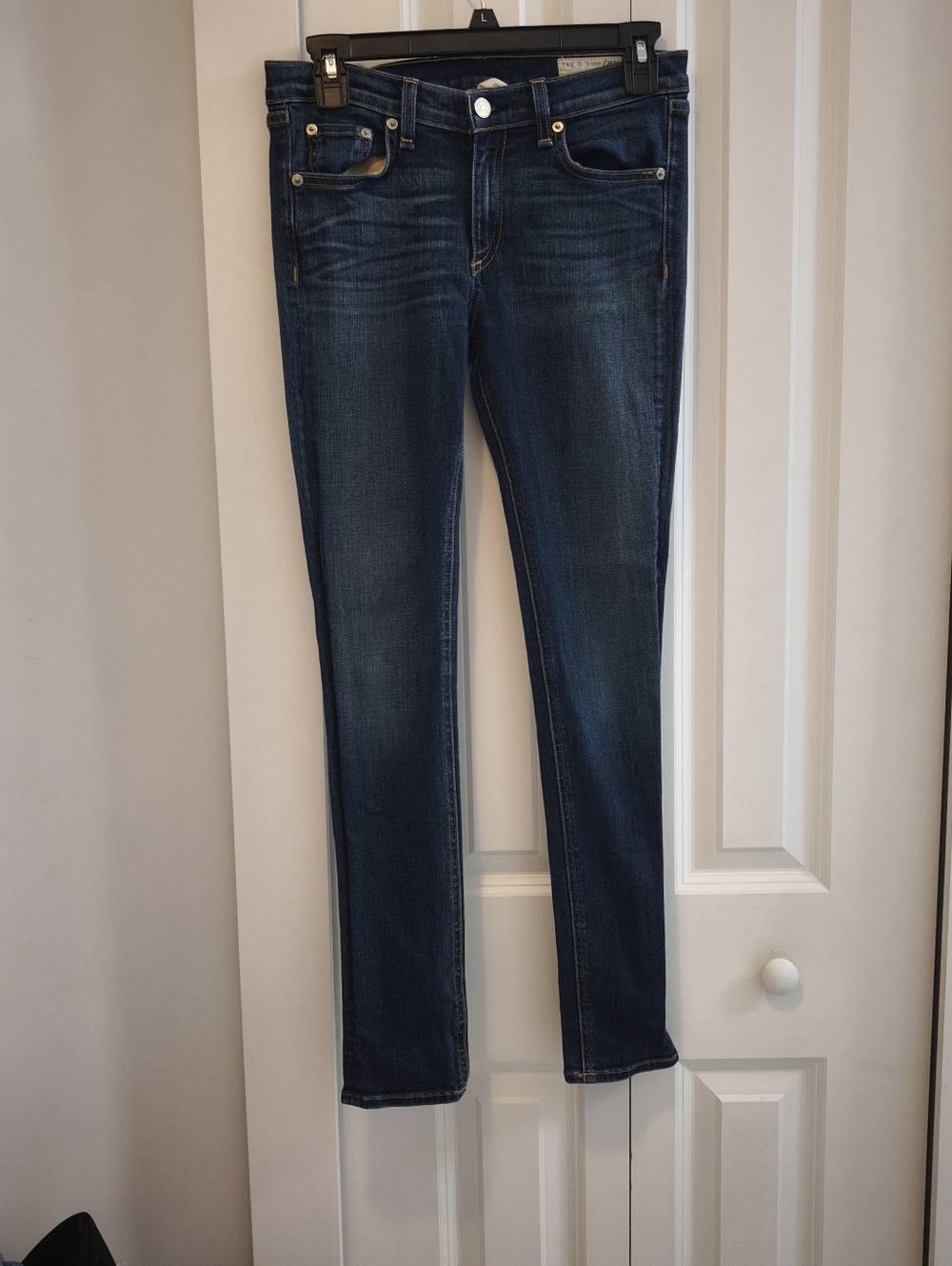 Rag&Bone Women's Skinny Jeans Cotton/Preston Wash